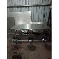 6 Seater Canteen Table