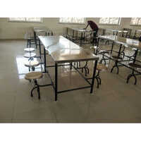8 Seater Canteen Table