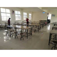 8 Seater Canteen Table