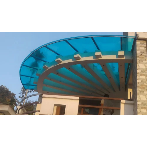 Polycarbonate Roofing Sheet - Color: Blue