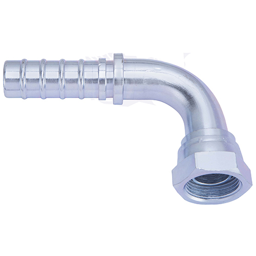 BSP R-2 Nut Crimp 45-90 Degree
