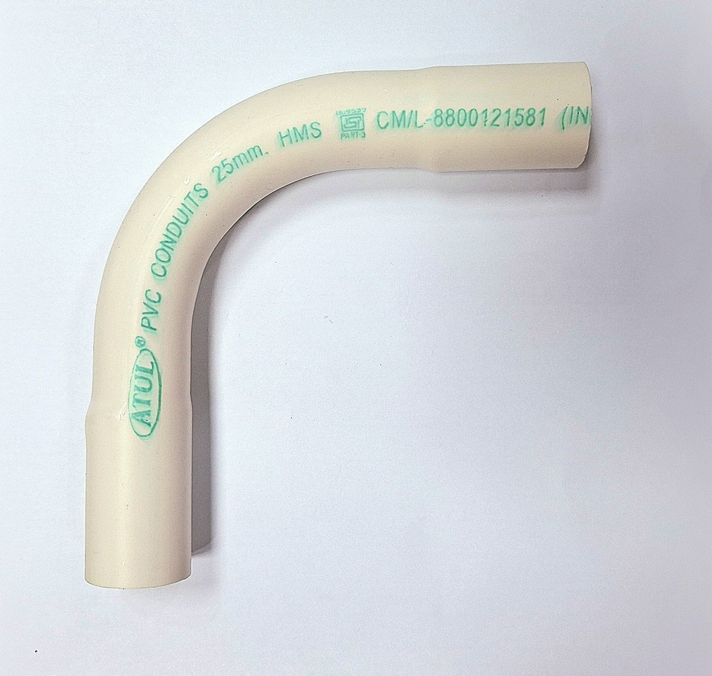PVC Bend 25mm Heavy