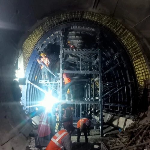 Tunnel Gantry Formwork - Application: Construction