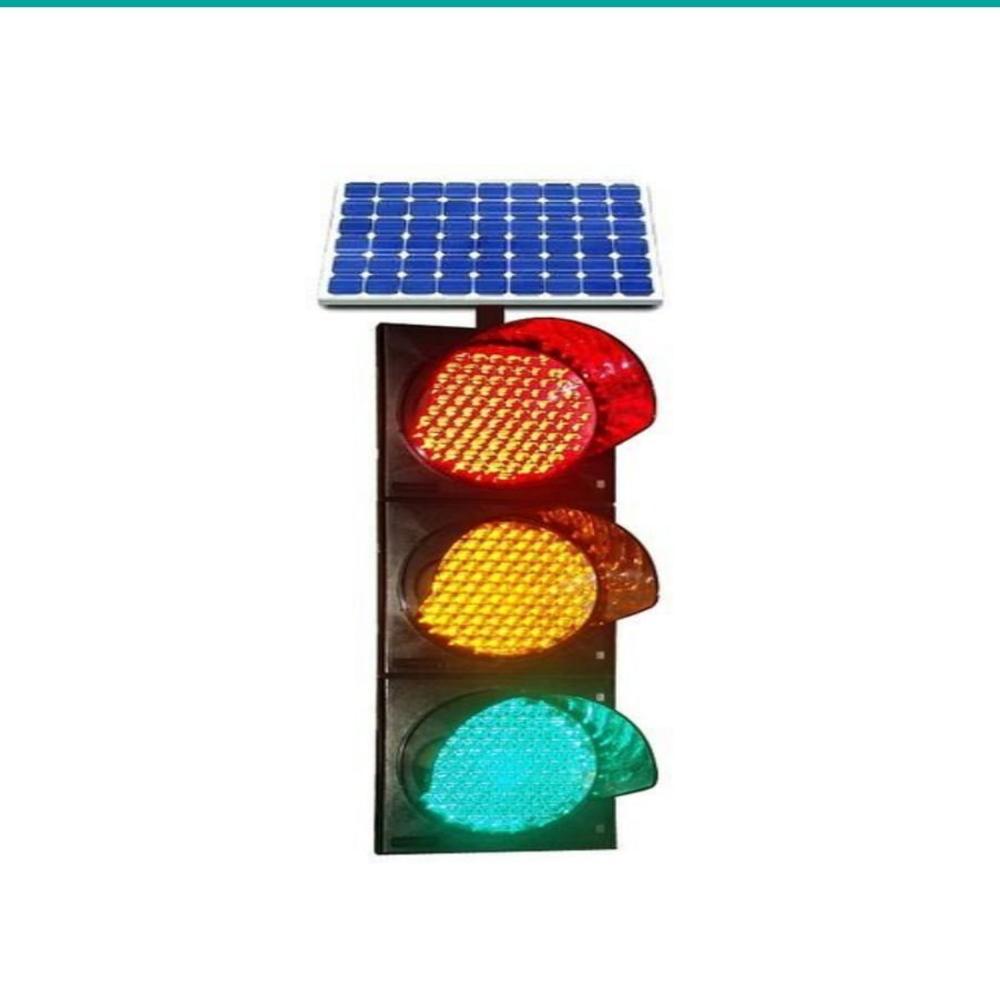 Traffic Signal Light - Durable Metal Construction | Automatic Traffic Control System For Roads, Parking, And Safety Management