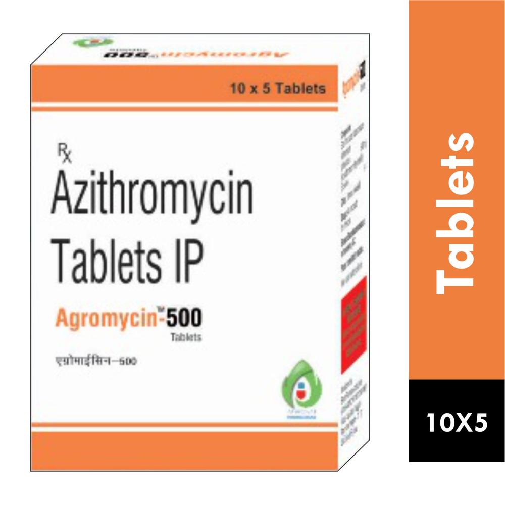 AGROMYCIN 500 TABLET - AZITHROMYCIN 500 MG
