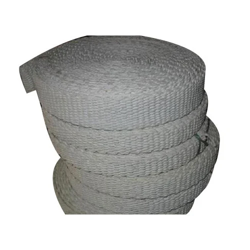 Asbestos Webbing Tape - Color: Grey