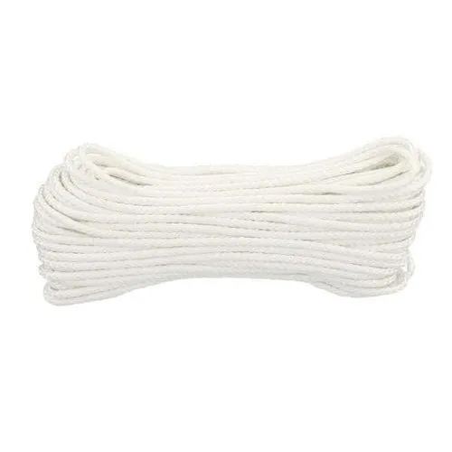 White Cotton Rope - Diameter: 8 Mm Millimeter (Mm)