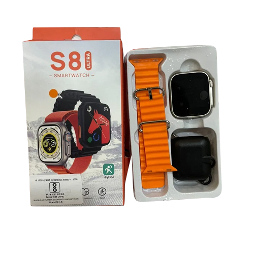 S8 Ultra Smart Watch - Color: Black