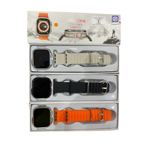 T800 Ultra Smart Watch - Color: Black