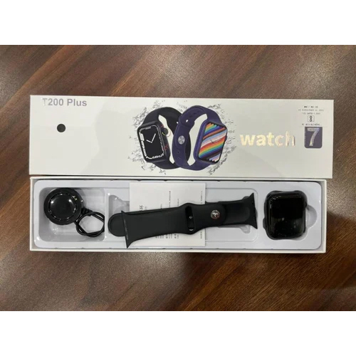 T 200 Plus Smart Watch - Color: Black