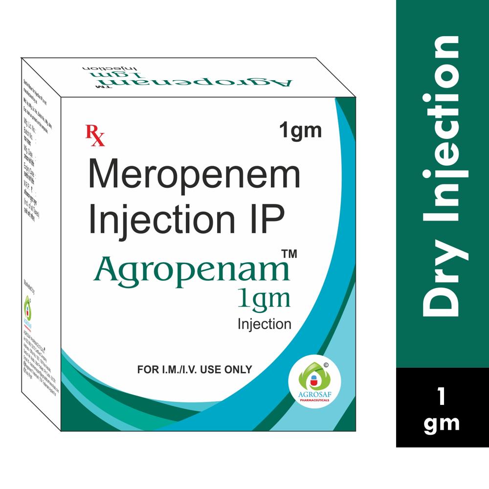 AGROPENAM 1GM INJECTION- Meropenem 1gm