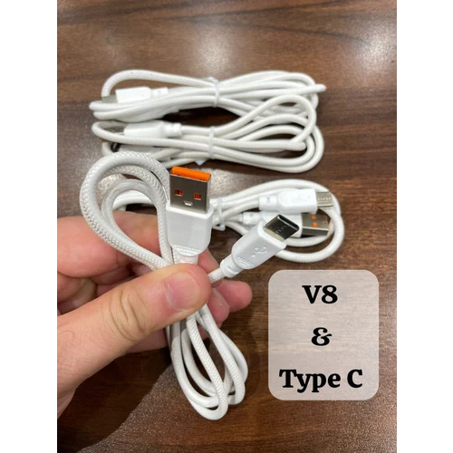 V8 Usb Cable - Body Material: Plastic