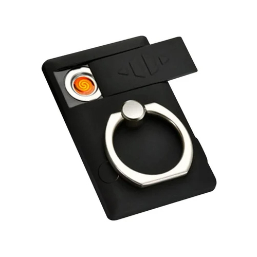 Mobile Back Ring With Usb Lighter - Feature: Easy To Use