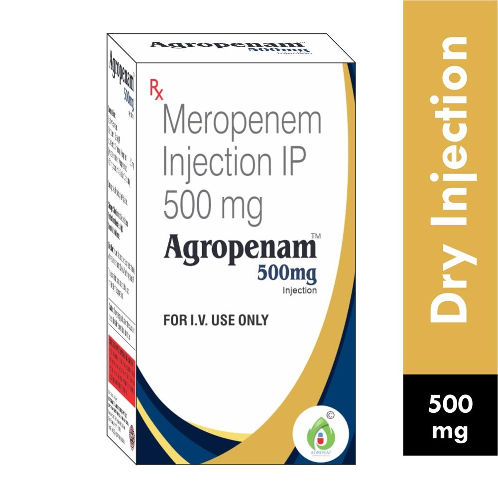 AGROPENAM 500MG INJECTION - Meropenem 500mg