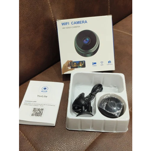Mini Wifi Camera - Color: Black