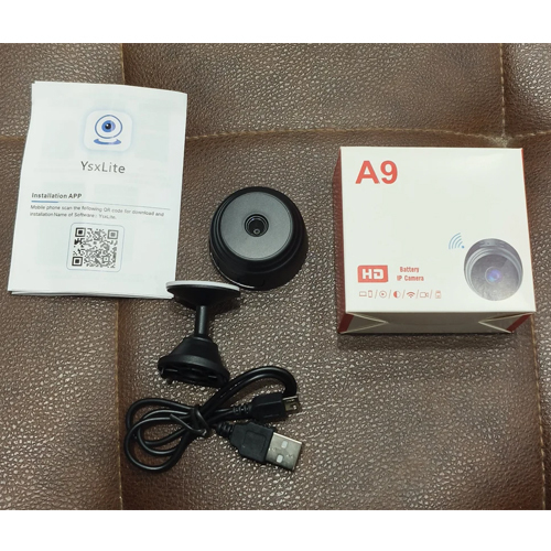 A9 Mini Wifi Camera - Color: White