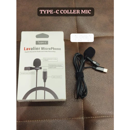 Type-c Coller Mic - Color: Black