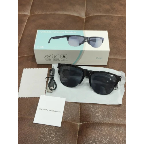 Wireless Headset Sunglasses - Lenses Color: Black