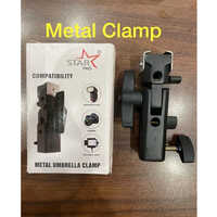 Metal Umbrella Clamp - Color: Black
