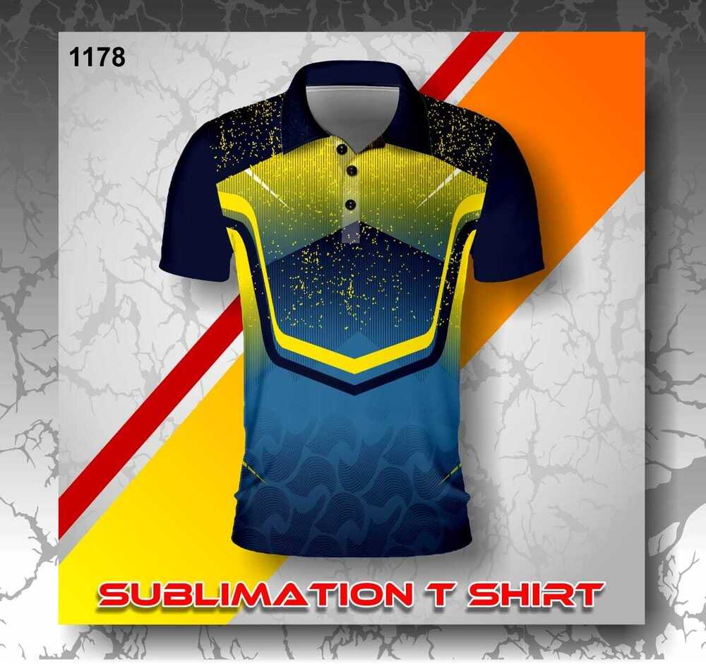 Customize T-shirt With Collar - Color: Multicolor