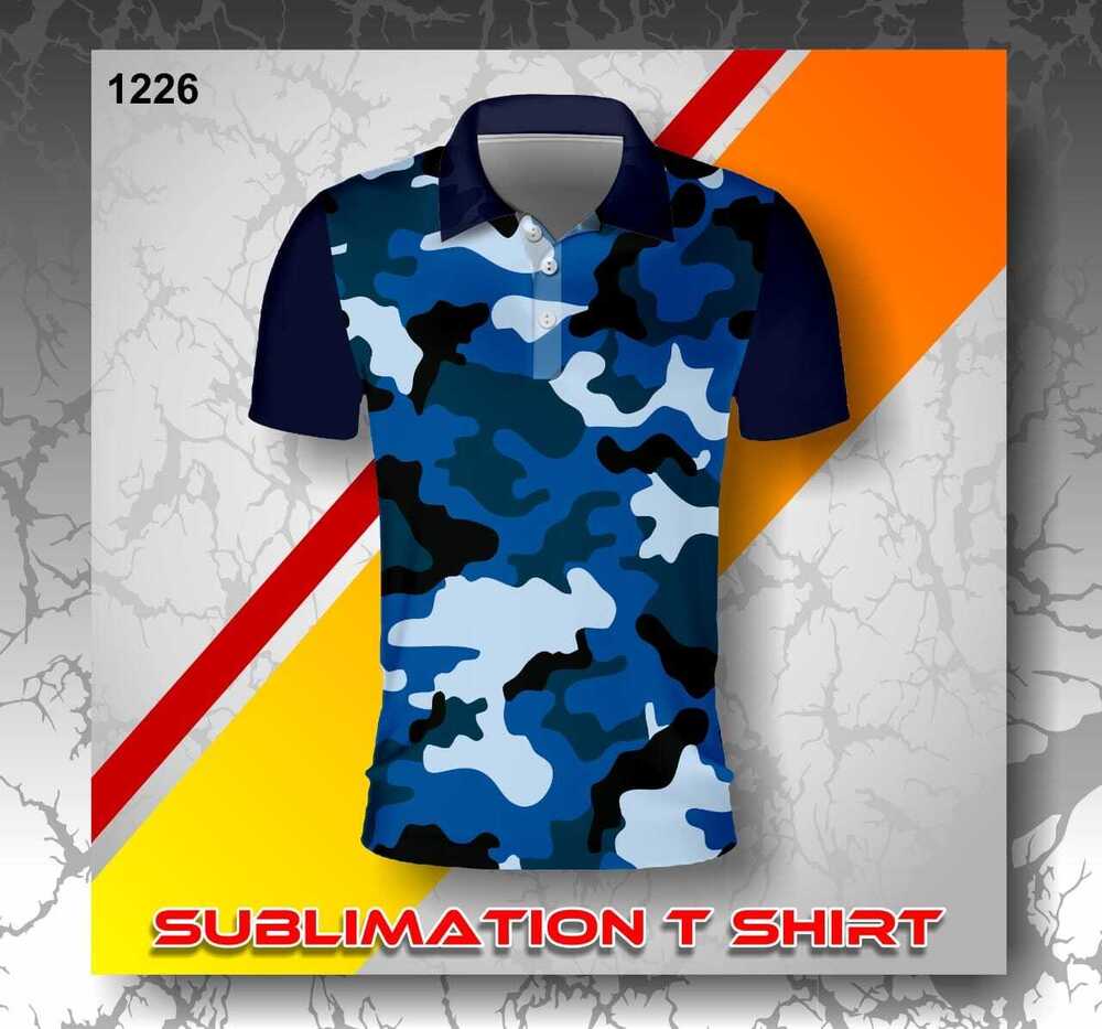 Customize T-shirt With Collar - Color: Multicolor