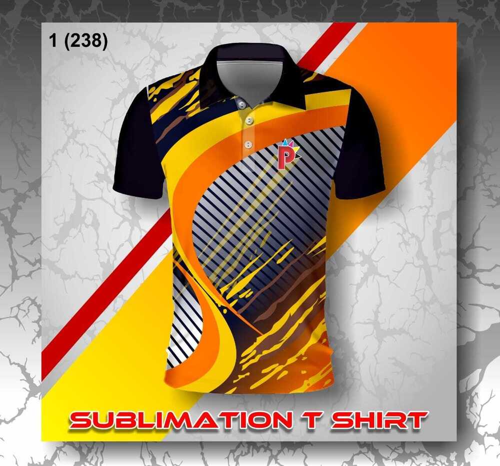 Customize T-shirt With Collar - Color: Multicolor