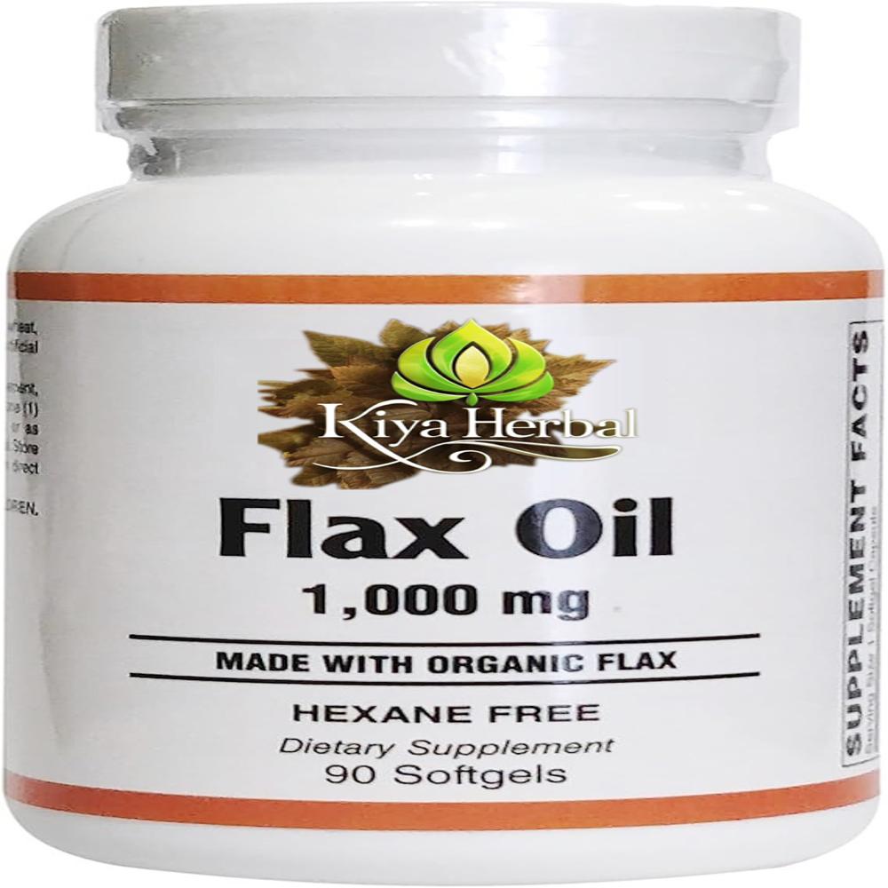 Flax oil 1000mg softgel capsules bulk 30 Capsule
