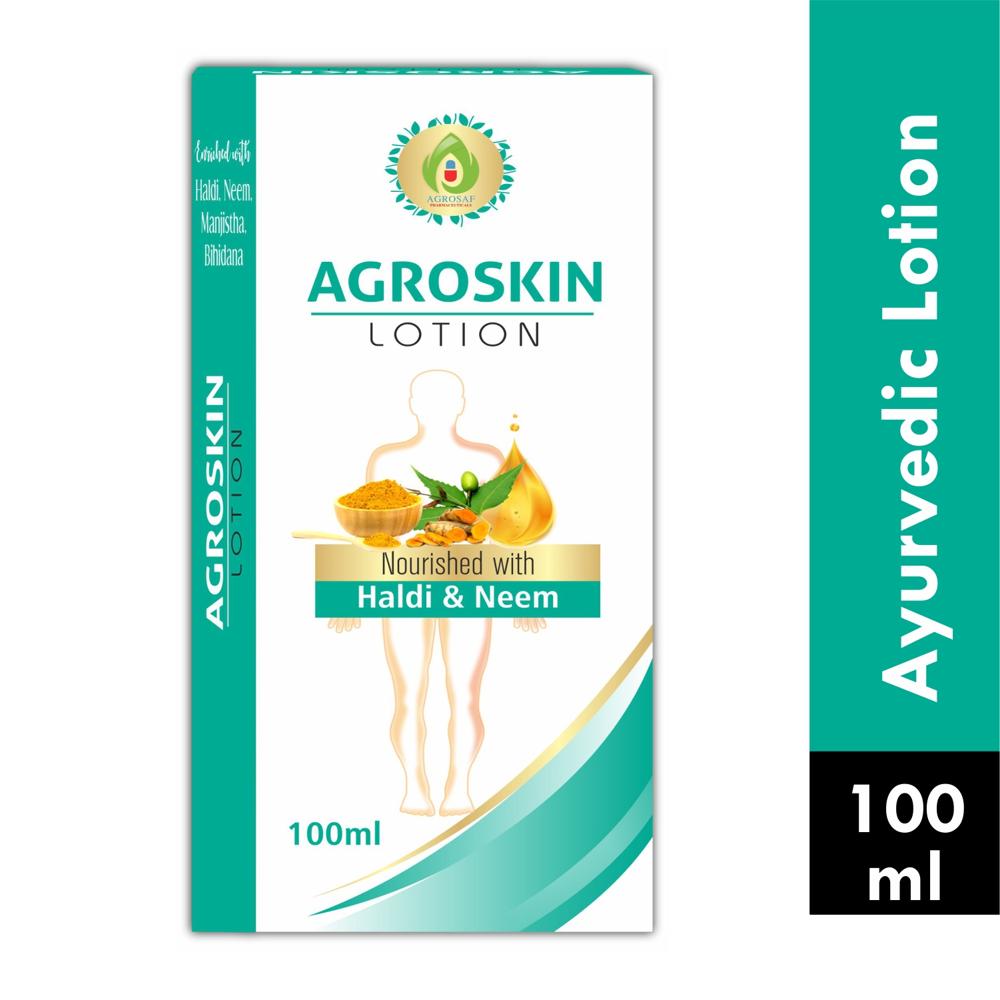 AGROSAF AGROSKIN LOTION - SKIN LOTION WITH HALDI AND NEEM