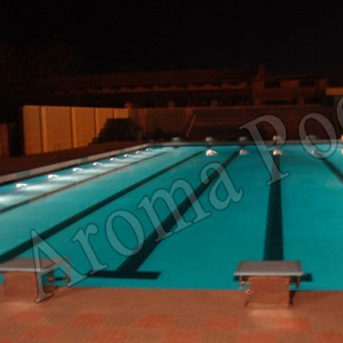 Semi Olympic Pools Construction Services - Concrete/Fiberglass, Variable Dimensions, 6-8 Lanes | Competitive Swimming, Recreation, Local Codes Compliance