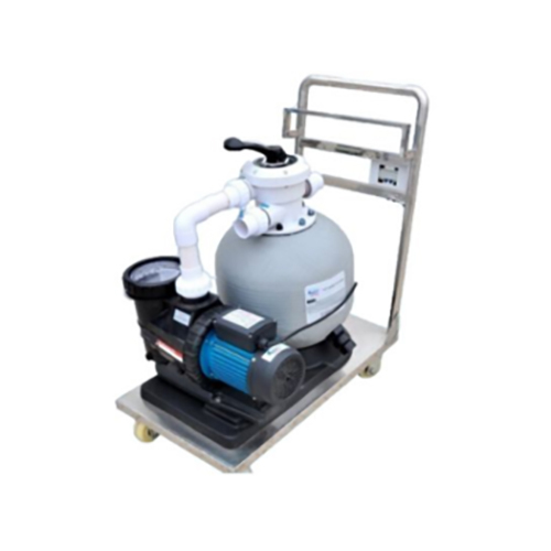 Swimming Pool Moving Filtration Plant - Color: Grey