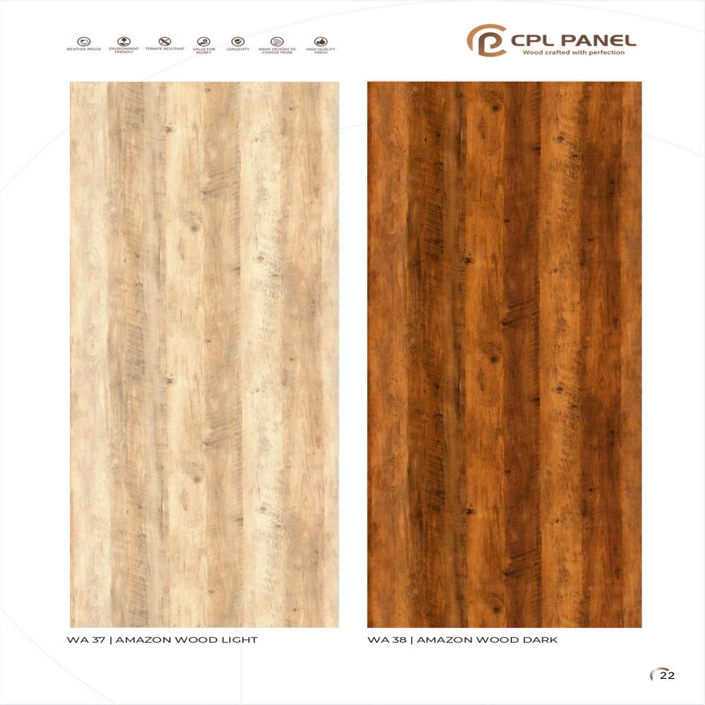 WOOD SHADE BAGASSE BOARD