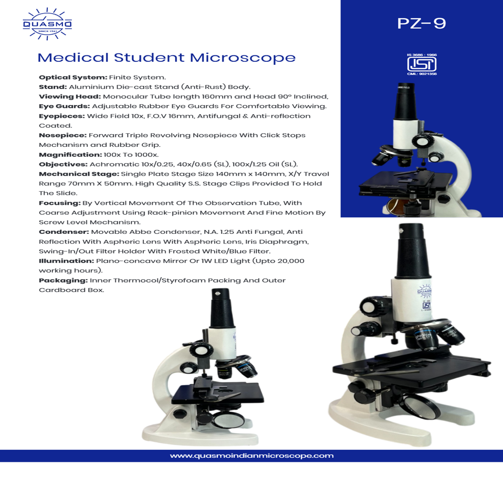 Pz-9 Medical Student Microscope