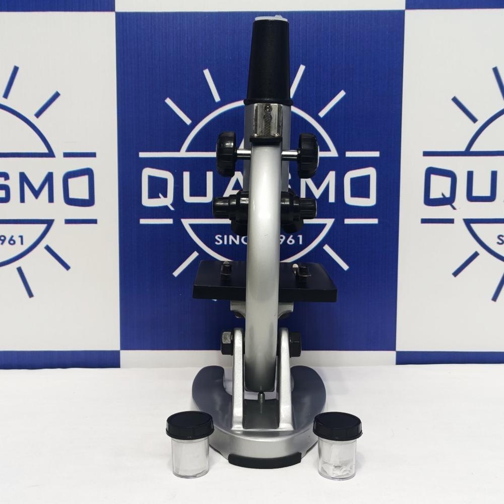 Pz-6 Compound Student Microscope - Aluminum Die-cast Stand, 160mm Monocular Tube, 100x To 450x Magnification | Adjustable Eye Guards, Forward Triple Revolving Nosepiece