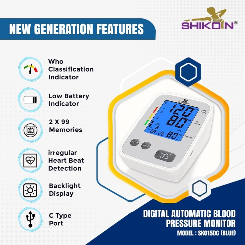 SK015DC Digital Blood Pressure Monitor