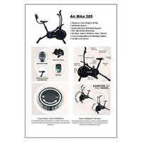 Hhw Air Bike 205 - Application: Cardio