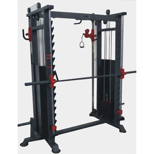 Functional Trainer With Smith H-6250 - Frame Material: Mild Steel