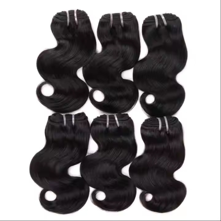 100% Unprocessed Body Wave Style Weft Hair Bundles Virgin Human Hair Extension