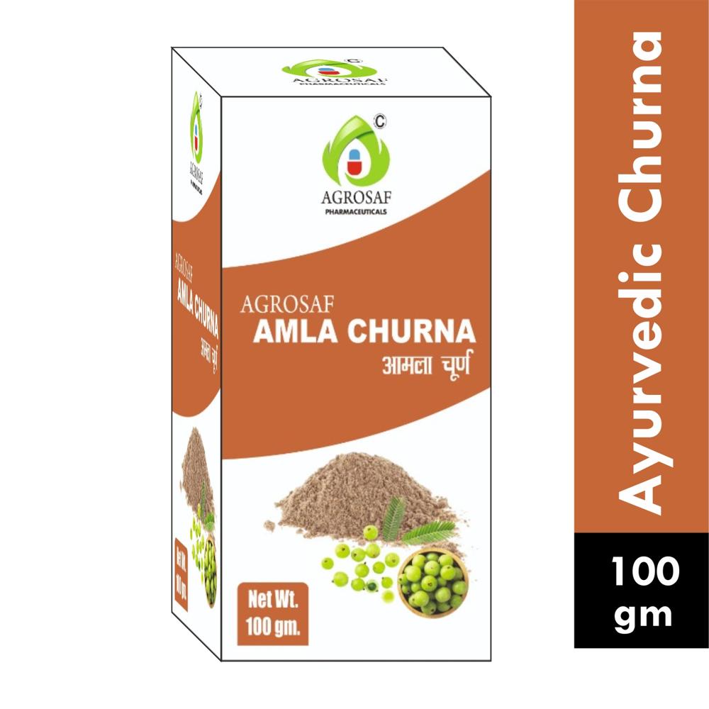 AGROSAF AMLA CHURNA - Each 5g Of Amla Churna Is Prepared From Powder Of Amla (emblica Ollicinails, P.) 5g