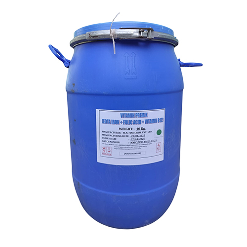 40kg EDTA Iron Folic Acid Vitamin B12 Vitamin Premix
