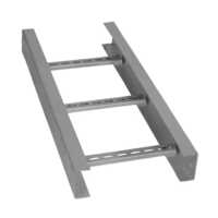 Gi Ladder Type Cable Tray - Galvanized Iron, 100-250kg Max Load, 1.2-3mm Thickness, Silver Finish, 100-1200mm Width Options