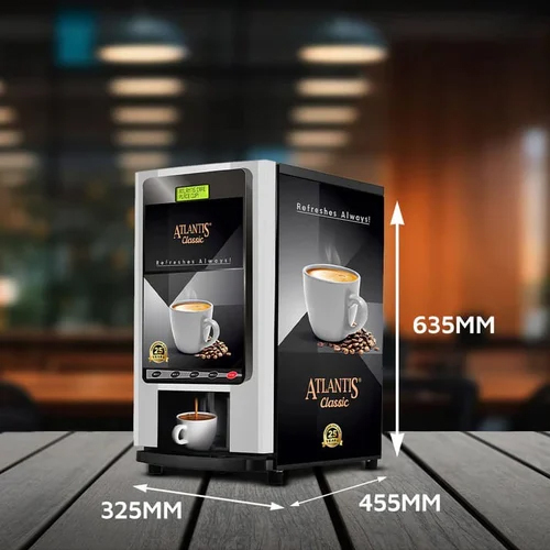 325X455X635 Mm Coffee Vending Machine - Material: Abs Plastic