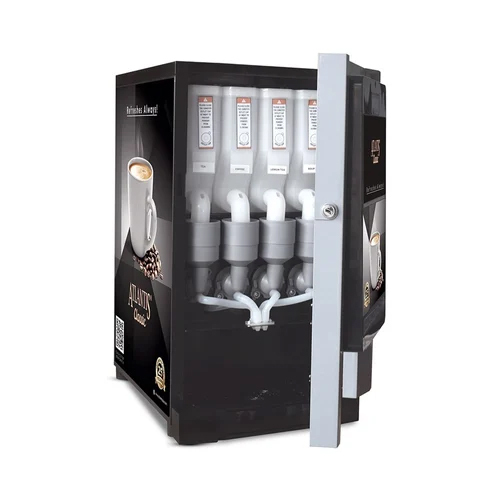 Atlantis 4 Line Tea Coffee Vending Machine - Material: Abs Plastic