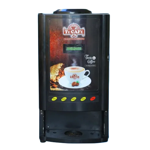 Stainless Steel Tea Coffee Vending Machine - Material: Ss