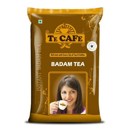 Instant Badam Tea Premix - Color: Brown