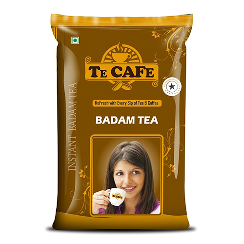Instant Badam Tea Premix - Color: Brown