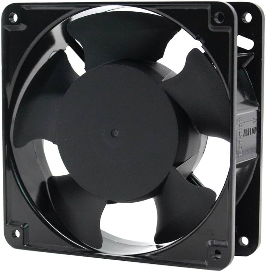Ac Axal Fan - Color: Black