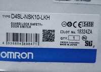 Omron Guard Lock Safety Door Switch, D4sl-nsk10-lkh,d4sl-n4qda-d - Automation Grade: Automatic