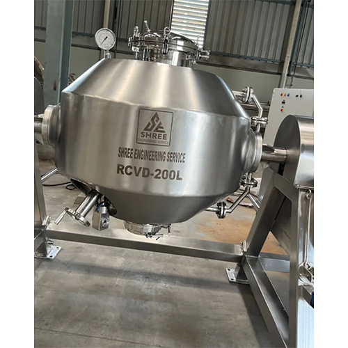200 Litres Cantilever Rotocone Vacuum Dryer - Features: Stable Operation