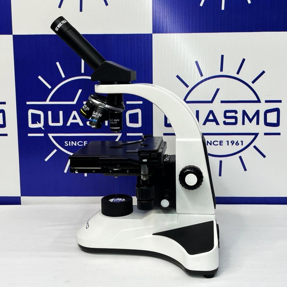 Sp-20m Pathological Monocular Microscope - Aluminium Die-cast Stand, 40x To 1000x Magnification, Single Plate Graduated Stage, Halogen/led Illumination