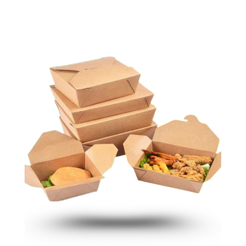 Paper Lunch Box - 1500Ml - Application: Food Storage